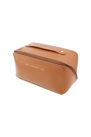 Basic make-up bag - brown h5 Picture4